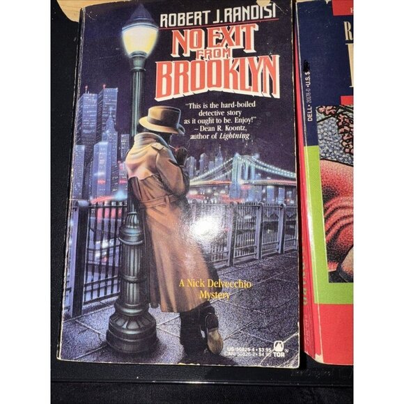 Lot of 6 Pulp Fiction Mystery Science 1980s Fiction Paperback books - Picture 6 of 11